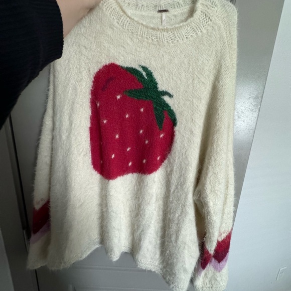Free People Strawberry Sweater (L) - Picture 2 of 3